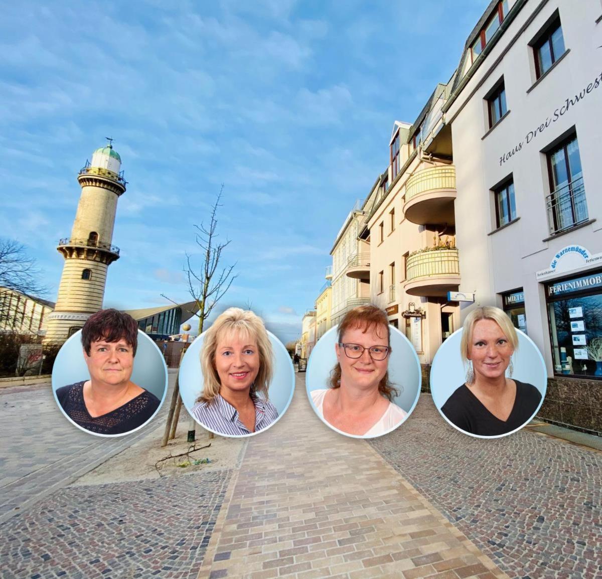 Haus Drei Schwestern, Bernstein Rostock Zewnętrze zdjęcie